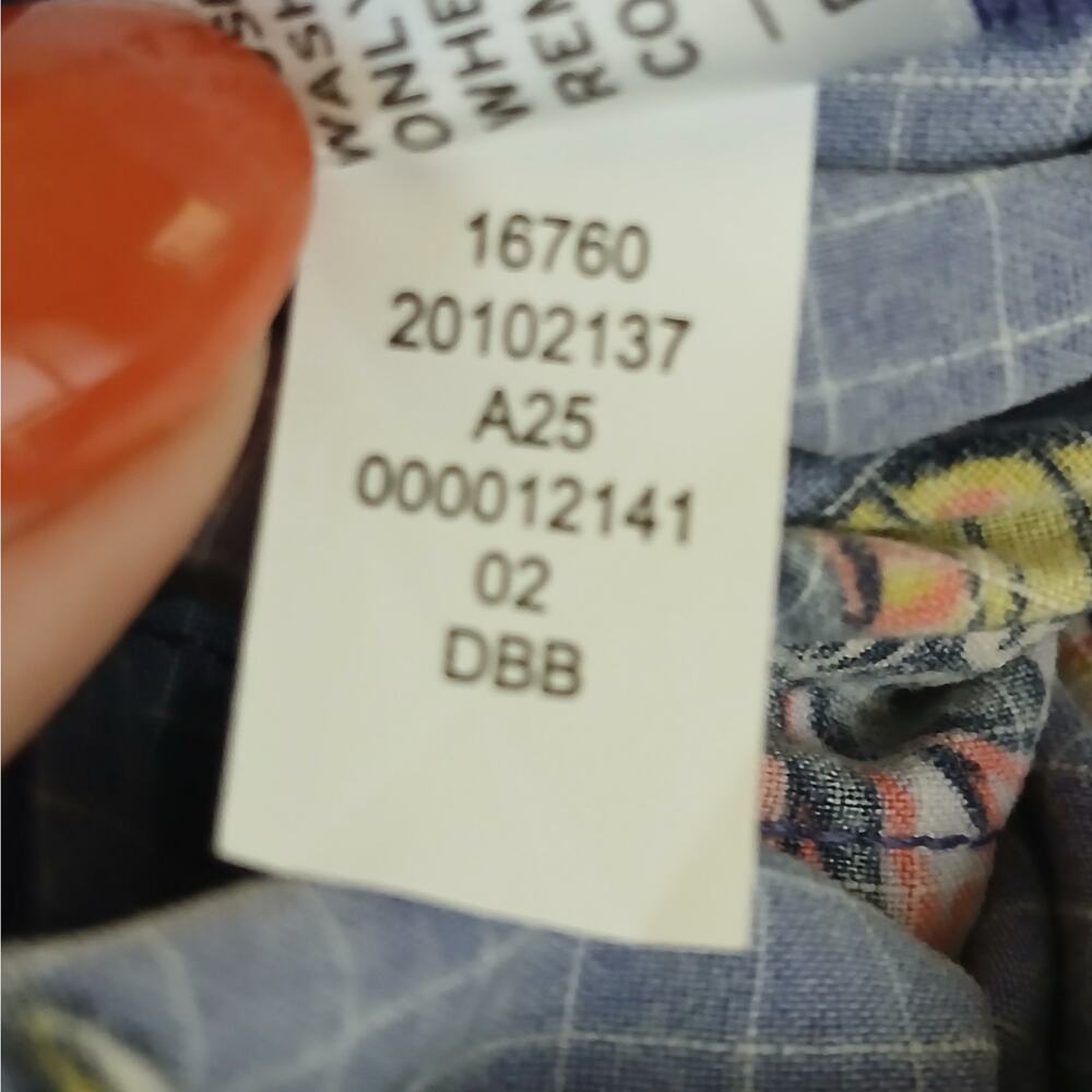 DULUTH TRADING Heirloom Gardening Bib Overalls Small 31 NWT Backyard Bugs - Picture 13 of 16